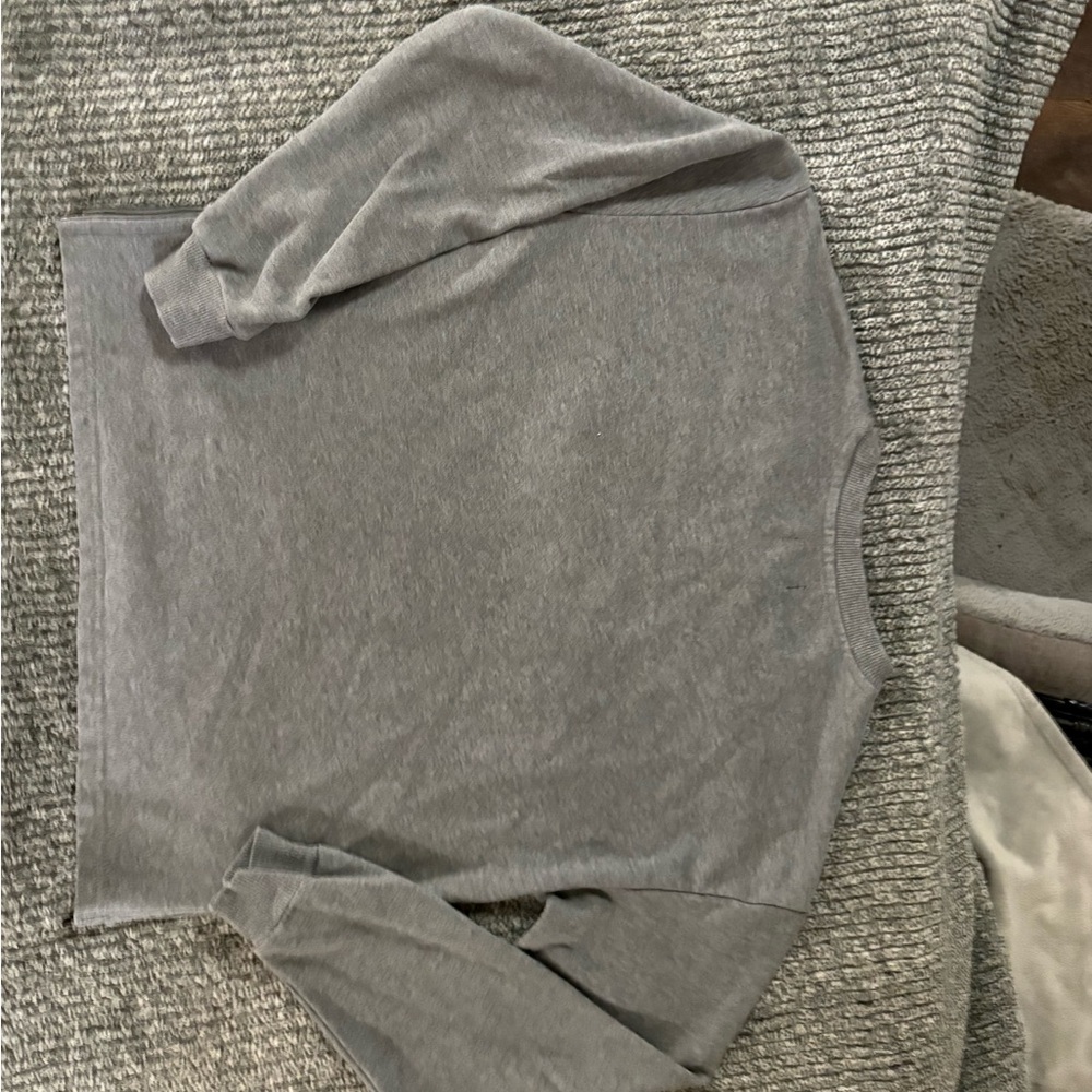 ZYIA Heather Gray Long Sleeve Top